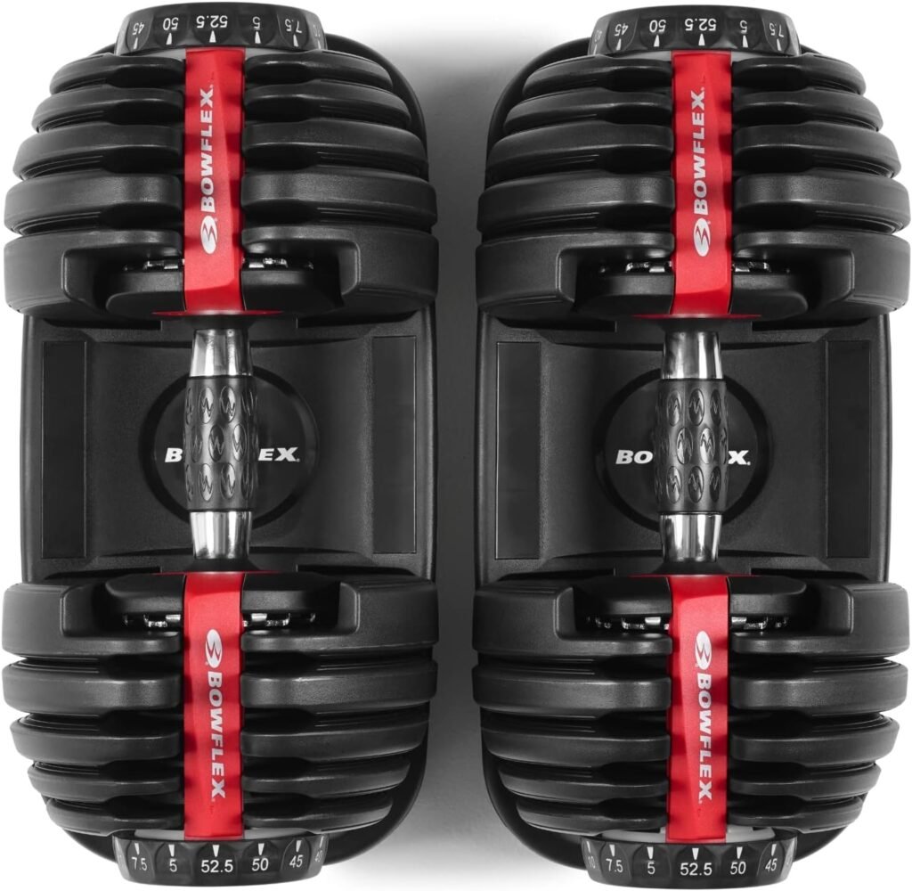 Bowflex SelectTech 552 Adjustable Dumbbells Pair (5 to 52.5 lbs)