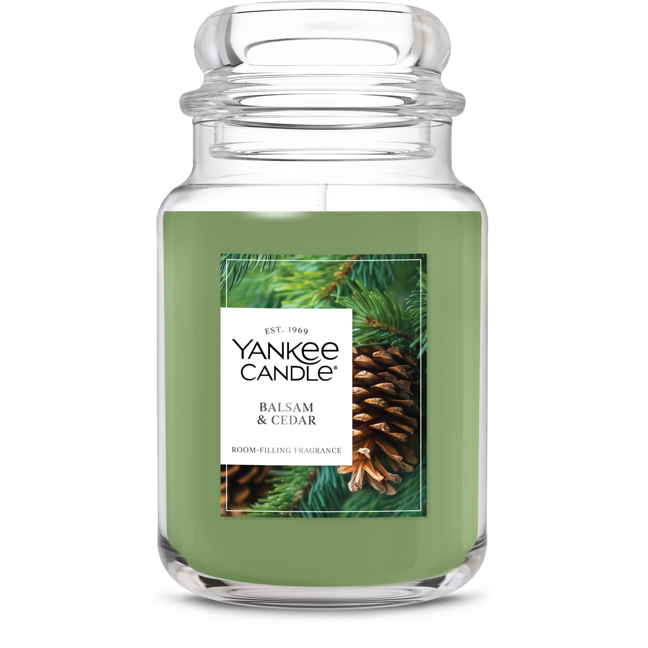 Yankee Candle Large Jar Scented Candle Balsam and Cedar 22oz