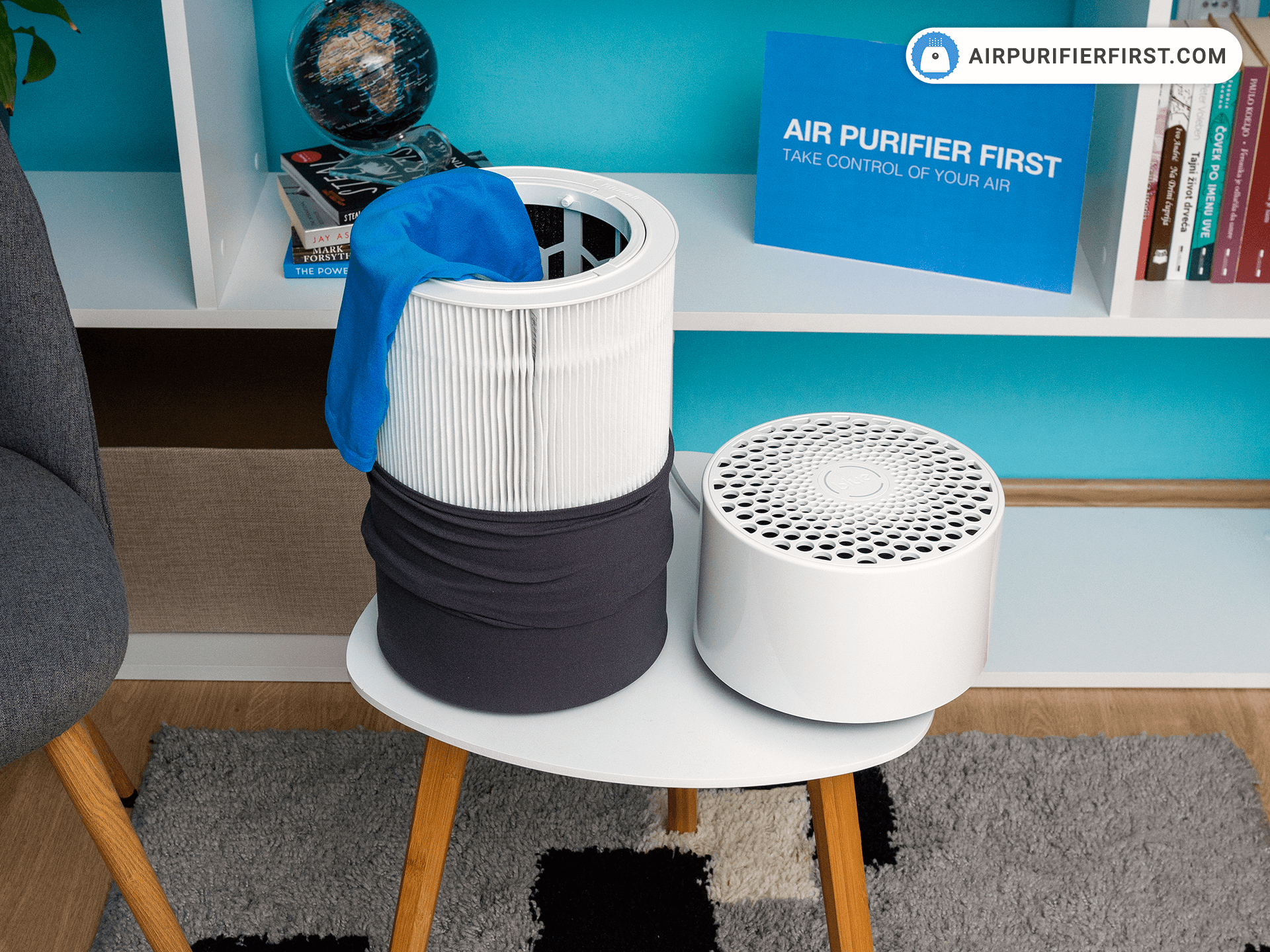 Blueair Blue Pure 411 Auto HEPA Air Purifier with Real-Time Air Quality Sensor