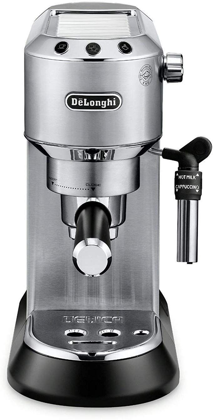 De'Longhi Dedica Deluxe Manual Espresso and Cappuccino Machine