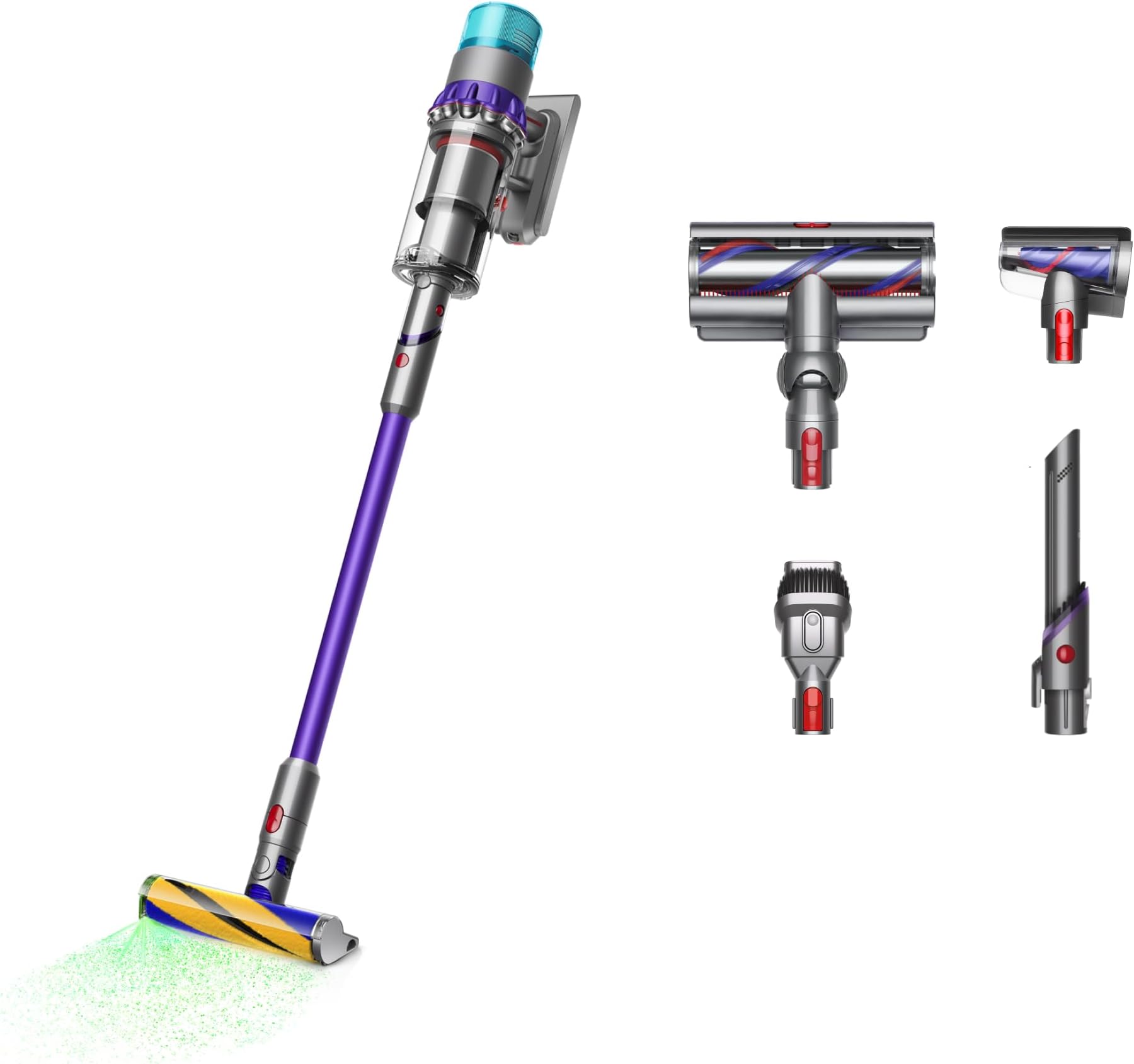 Dyson V12 Detect Slim Cordless Vacuum Cleaner with Laser Fluffy Head