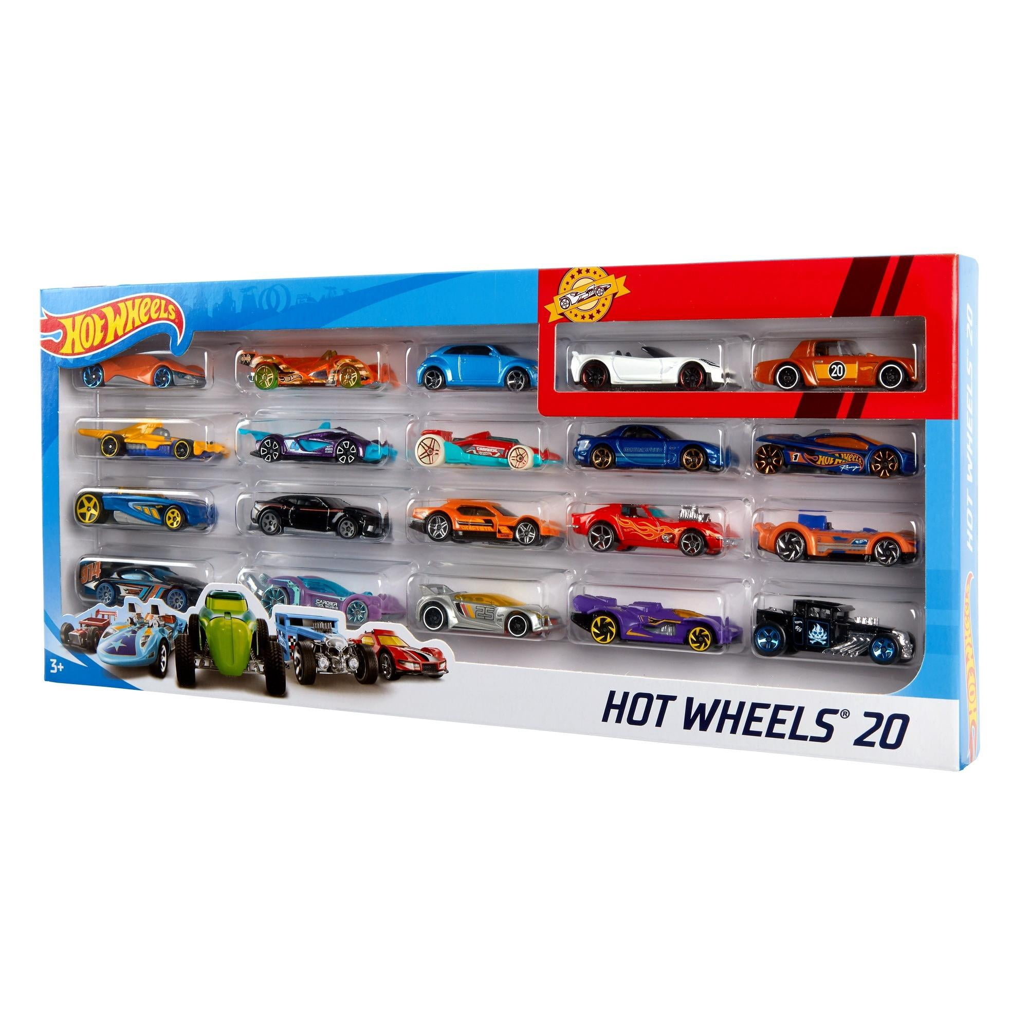 Hot Wheels 20-Car Collector Die-Cast Vehicle Gift Pack