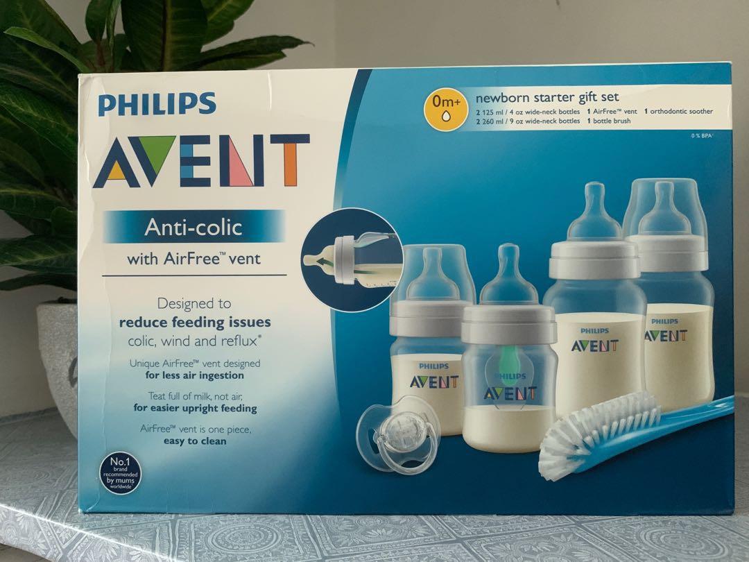 Philips Avent Anti-Colic Baby Bottles Newborn Starter Feeding Set