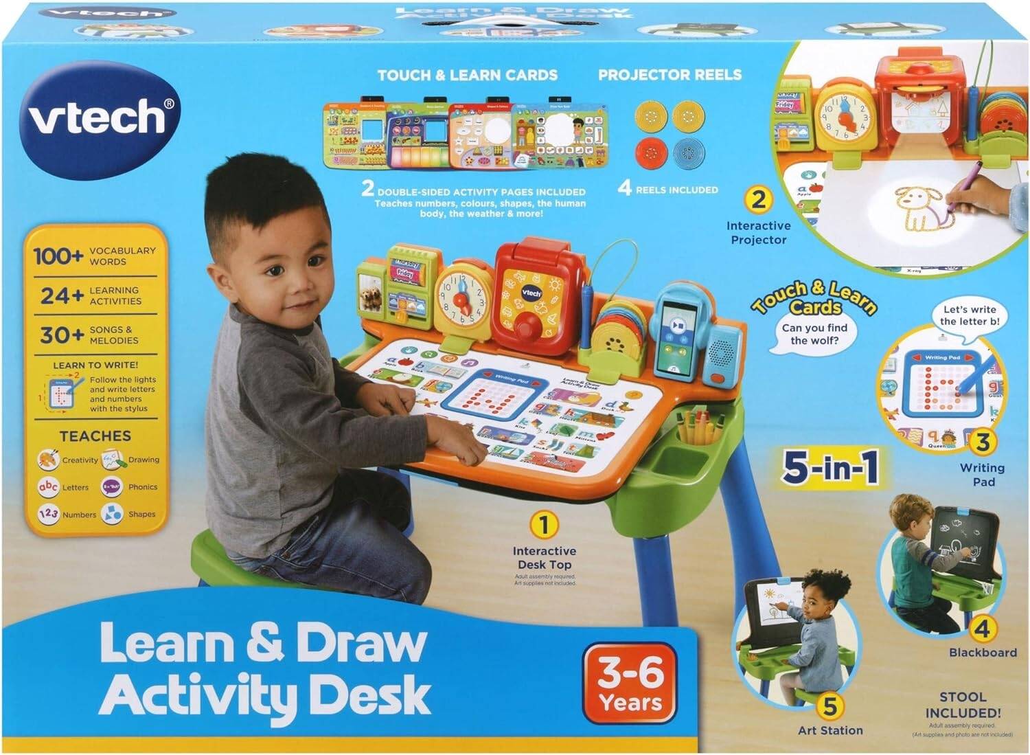 VTech Touch and Learn Activity Deluxe Interactive Desk